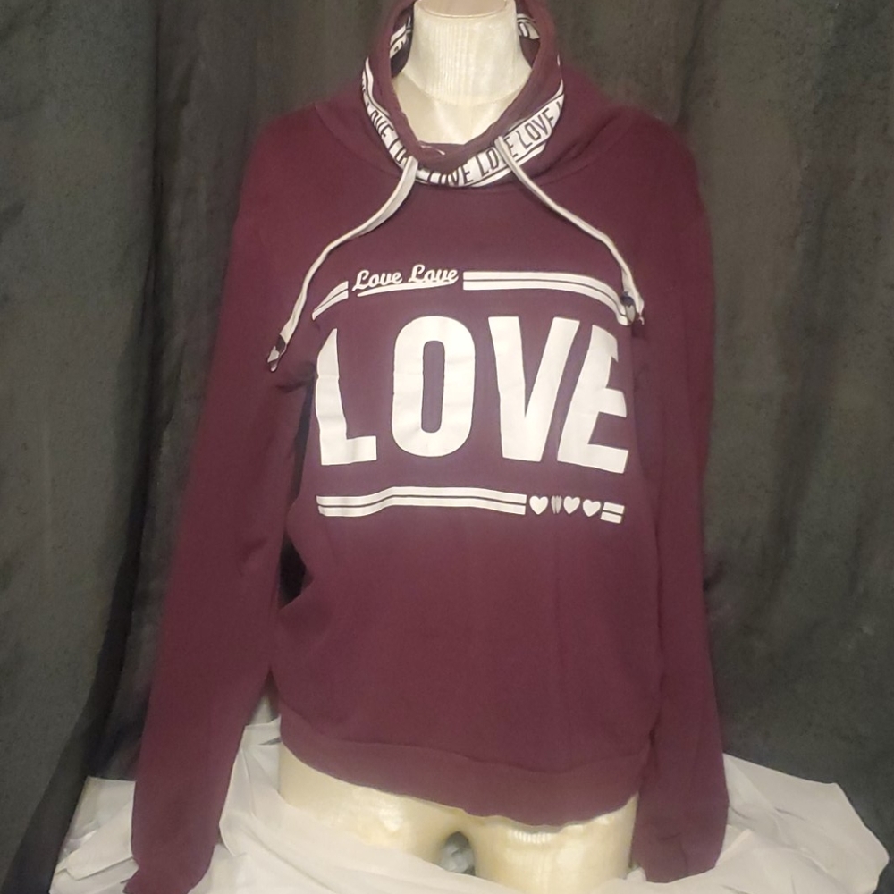 💜Maroon sweatshirt💜